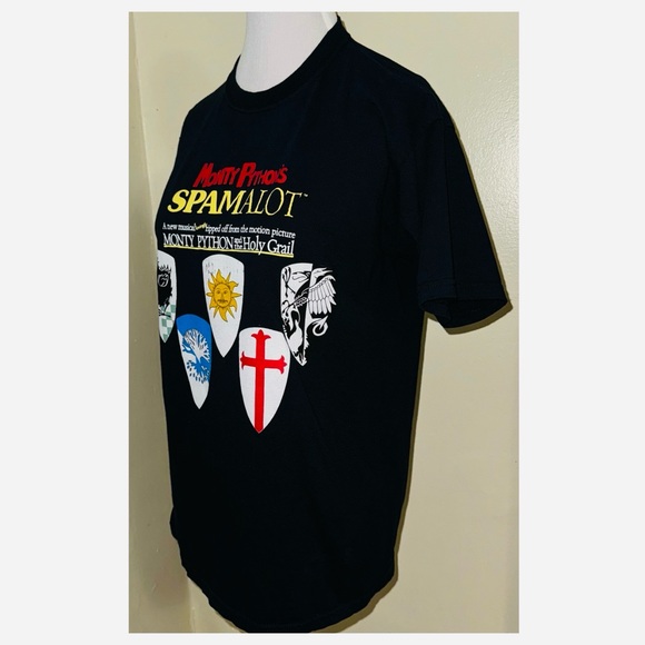 Vintage Y2K Monty Python’s Spamalot Musical Tee Shirt, Unisex Sz M - Picture 2 of 9